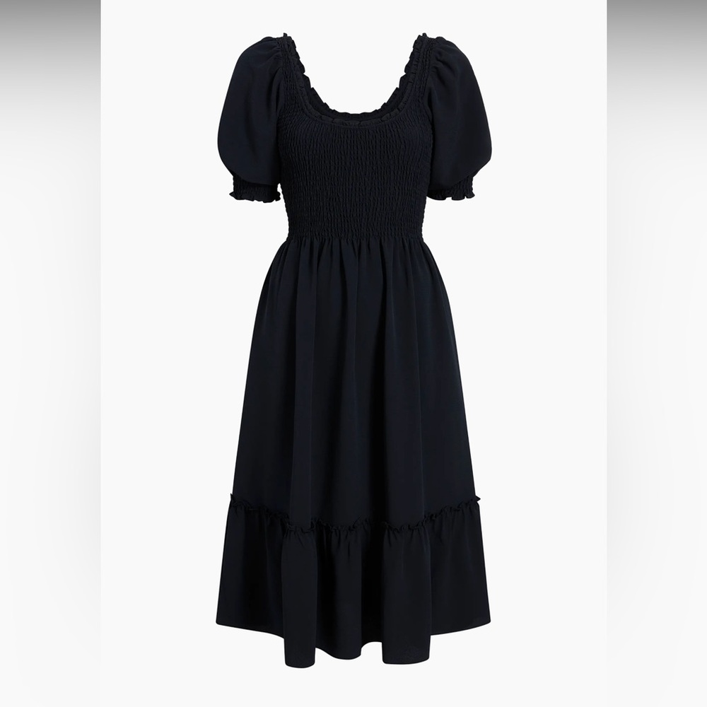 Hill House Black Midi Dress